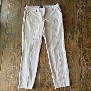 Express Light Gray Ankle Pants